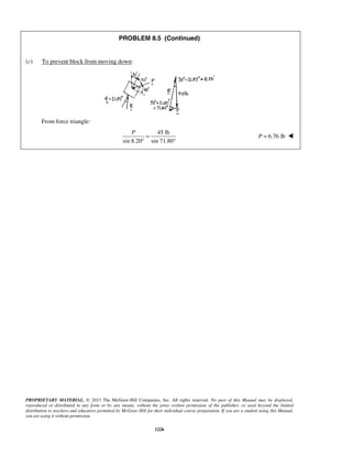 Solucionario Estatica, Beer, 10ma edición, 