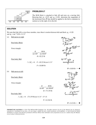 Solucionario Estatica, Beer, 10ma edición, 