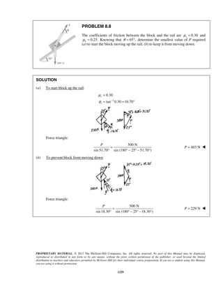 Solucionario Estatica, Beer, 10ma edición, 