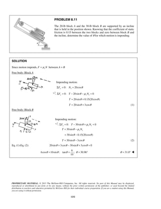 Solucionario Estatica, Beer, 10ma edición, 