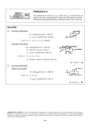 Solucionario Estatica, Beer, 10ma edición, 