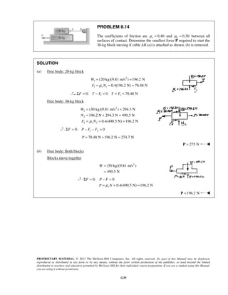 Solucionario Estatica, Beer, 10ma edición, 