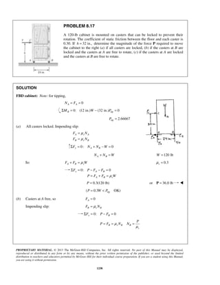 Solucionario Estatica, Beer, 10ma edición, 
