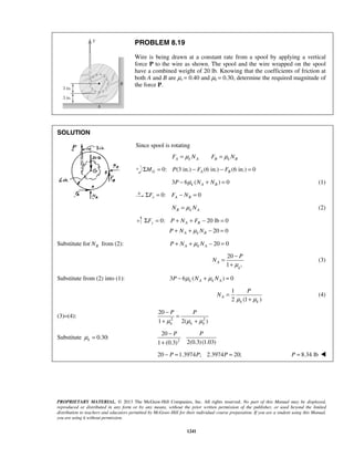 Solucionario Estatica, Beer, 10ma edición, 