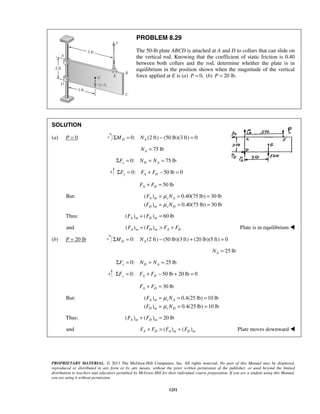 Solucionario Estatica, Beer, 10ma edición, 