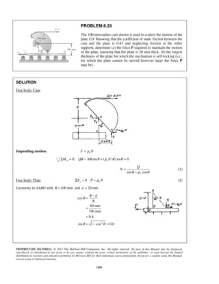 Solucionario Estatica, Beer, 10ma edición, 