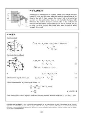 Solucionario Estatica, Beer, 10ma edición, 