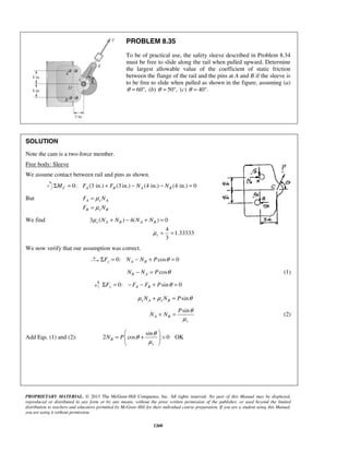 Solucionario Estatica, Beer, 10ma edición, 