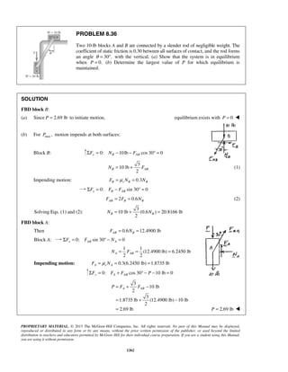 Solucionario Estatica, Beer, 10ma edición, 