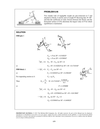Solucionario Estatica, Beer, 10ma edición, 