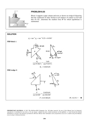 Solucionario Estatica, Beer, 10ma edición, 