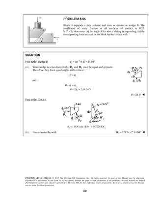 Solucionario Estatica, Beer, 10ma edición, 