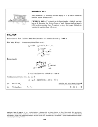 Solucionario Estatica, Beer, 10ma edición, 