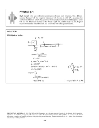 Solucionario Estatica, Beer, 10ma edición, 