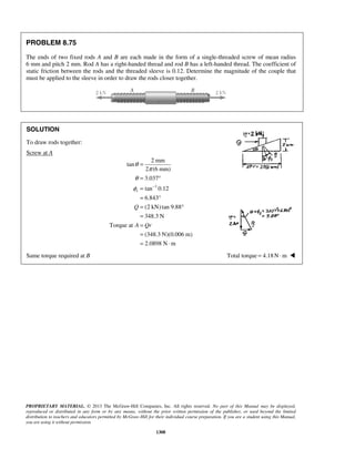 Solucionario Estatica, Beer, 10ma edición, 