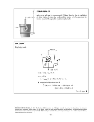 Solucionario Estatica, Beer, 10ma edición, 