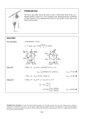 Solucionario Estatica, Beer, 10ma edición, 