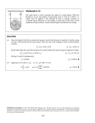 Solucionario Estatica, Beer, 10ma edición, 