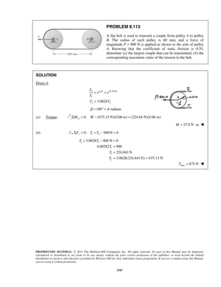 Solucionario Estatica, Beer, 10ma edición, 