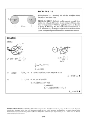 Solucionario Estatica, Beer, 10ma edición, 