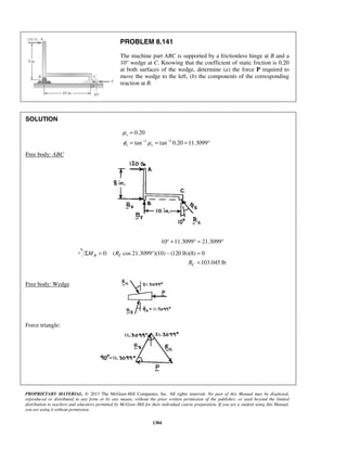 Solucionario Estatica, Beer, 10ma edición, 