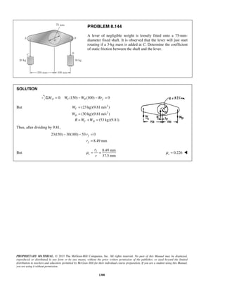 Solucionario Estatica, Beer, 10ma edición, 