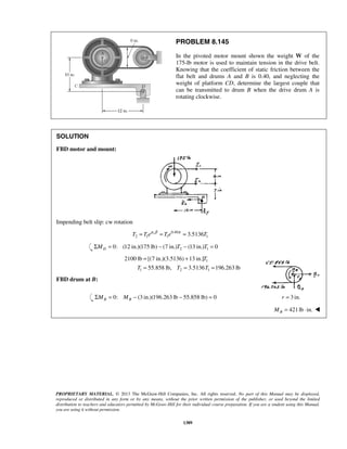Solucionario Estatica, Beer, 10ma edición, 