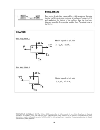 Solucionario Estatica, Beer, 10ma edición, 