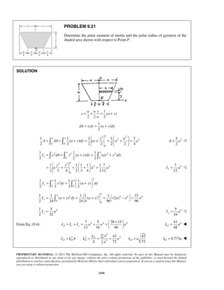 Solucionario Estatica, Beer, 10ma edición, 