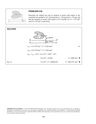 Solucionario Estatica, Beer, 10ma edición, 