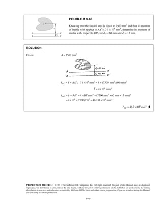 Solucionario Estatica, Beer, 10ma edición, 