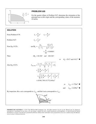 Solucionario Estatica, Beer, 10ma edición, 
