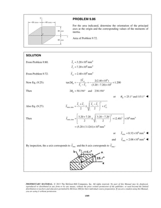Solucionario Estatica, Beer, 10ma edición, 