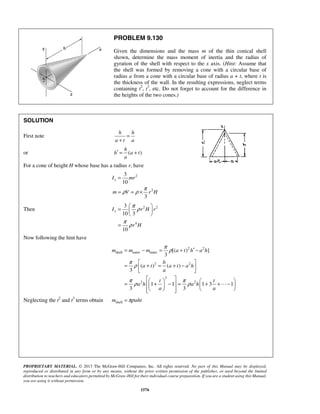 Solucionario Estatica, Beer, 10ma edición, 