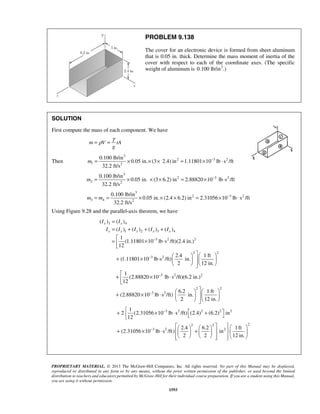 Solucionario Estatica, Beer, 10ma edición, 