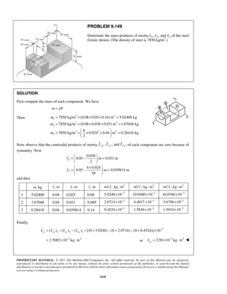 Solucionario Estatica, Beer, 10ma edición, 