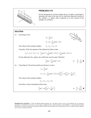 Solucionario Estatica, Beer, 10ma edición, 