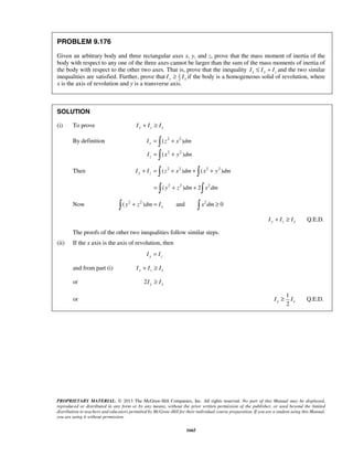 Solucionario Estatica, Beer, 10ma edición, 