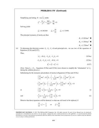 Solucionario Estatica, Beer, 10ma edición, 