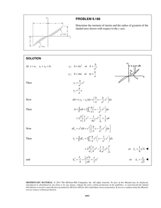 Solucionario Estatica, Beer, 10ma edición, 