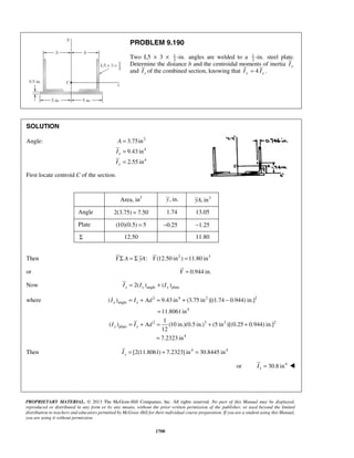 Solucionario Estatica, Beer, 10ma edición, 