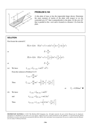 Solucionario Estatica, Beer, 10ma edición, 