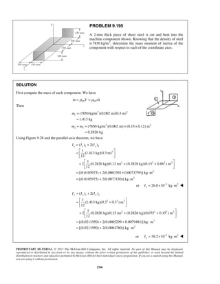 Solucionario Estatica, Beer, 10ma edición, 