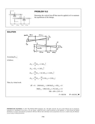 Solucionario Estatica, Beer, 10ma edición, 