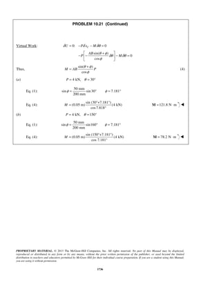 Solucionario Estatica, Beer, 10ma edición, 
