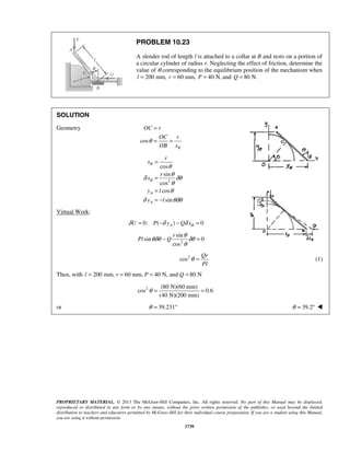 Solucionario Estatica, Beer, 10ma edición, 