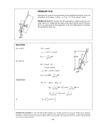 Solucionario Estatica, Beer, 10ma edición, 