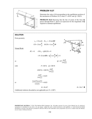 Solucionario Estatica, Beer, 10ma edición, 