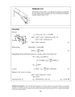 Solucionario Estatica, Beer, 10ma edición, 