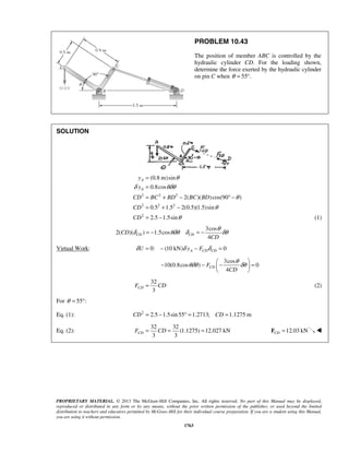 Solucionario Estatica, Beer, 10ma edición, 